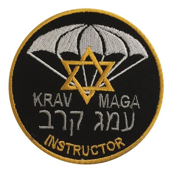 Budodrake Krav-Maga Patch Instructor Round