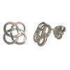 Arranview Jewellery Silver Celtic Design Round Stud Earring (8mm) - 925 Sterling Silver