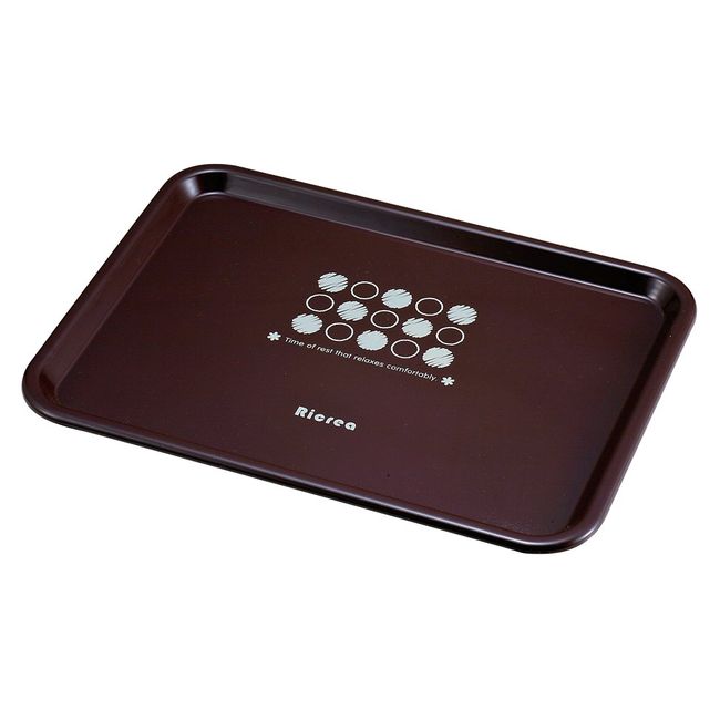 Pearl Metal K-6089 Tray 14.2 inches (36 cm), Square, Brown, Liqulea, Made in Japan