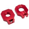 Tusk Racing Axle Blocks Red For KTM 150 XC 2010-2012