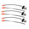 JNXQWE E26 Light Socket Adapter, Medium Base Screw-in Pigtail Connector for LED Recessed Lights, 3-Pack (3-Pack)