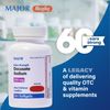 Major Pharmaceuticals Laxative Softgels Docusate Sodium 250 mg 100 Count Pack...