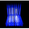 6 inch Premium (15mm) Glow Sticks (10 Pack, Blue)