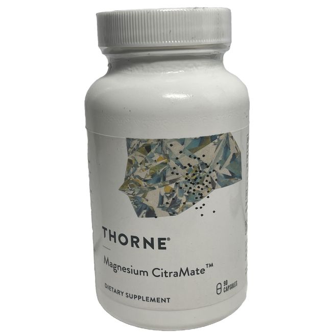 Thorne Research Magnesium CitraMate Dietary Supplement - 90 Capsules 5/26+