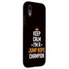 iPhone XR Jumping Rope - Keep Calm I'm A Jump Rope Champion Case