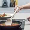 Zeal Silicone Non-Stick Cooking Spoon (28cm) -Cream