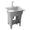 Freestanding Plastic Utility Sink Laundry sink Size:31.5*22.0