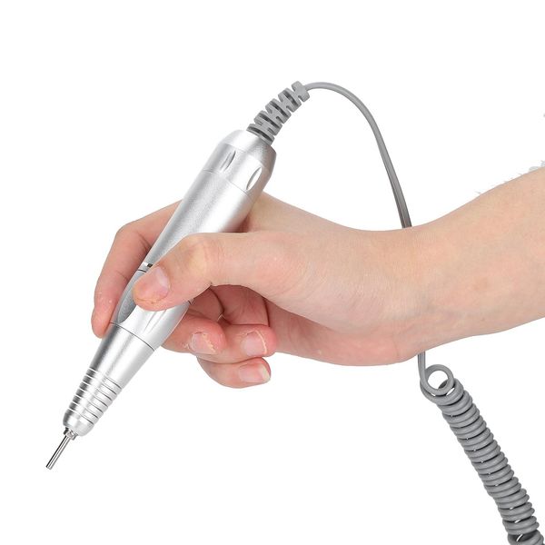 Electric Nail Drill Pen Handle Handpiece Manicure & Pedicure Polish Machine, Handpiece for Nail Drill Machine Part Manicure Pedicure Nail Art Tool