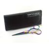 Perfect Moustache Scissors and Beard Trimming Scissors - 5.5 inch - Titanium
