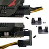 chenyang 2 Pack ATX 6Pin 180 Degree Angled Power Connector Adapter for GPU Graphics Card