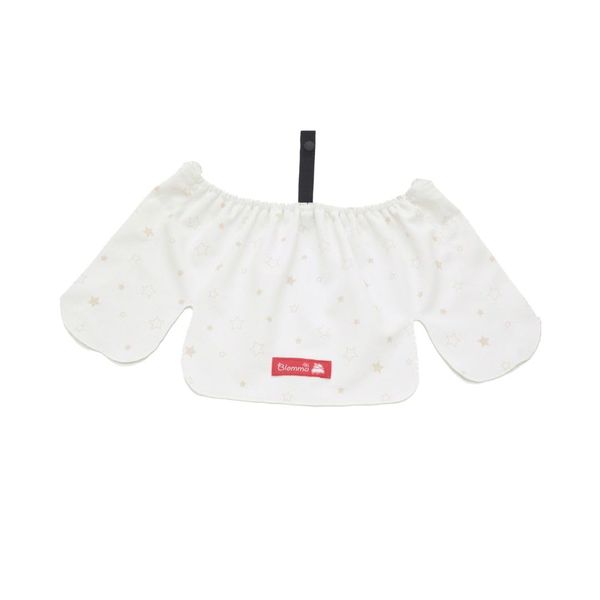 Bromma Kids' Neck Shade, Sun Protection, Hat, Made in Japan, UV Protection, Neck Cover, Summer, milky white