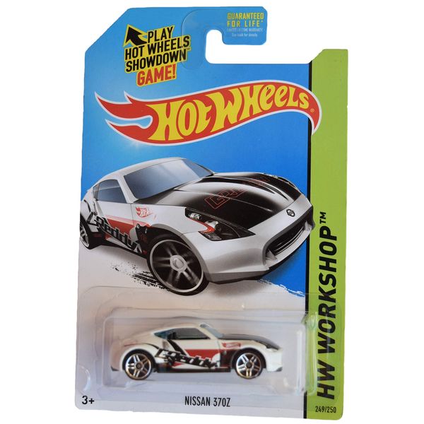 Hot Wheels Nissan 370Z, [White] Workshop 249/250