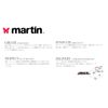 martin Retractable Lead Medium Tape 5m Blue