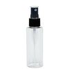 Vivaplex, 12, Clear, 2 oz, Plastic Bottles, with Black Fine Mist Sprayers