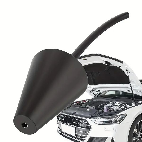 EVAP Smoke Machine Leak Detector Car Pipe Test Hard Rubber Hose Plug Accessories