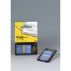 Post-it Index Medium Plastic Dispenser - Bright Blue (Pack of 50)