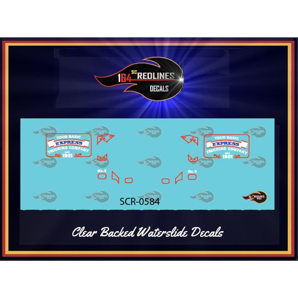 1/64 'T-Totaller' Replica Decal SCR-0584