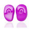 3 Pairs Reusable Silicone Ear Covers Hairdressing Dye Coloring Ear Cover Waterproof Hair Dye Cover Protector for Home Shower Bathing Salon Shop (Color Random)
