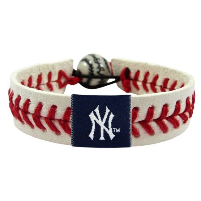 MLB New York Yankees Classic Baseball Bracelet