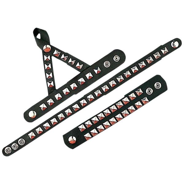 Hard Rock Leatherlook Set Accessory for Fancy Dress