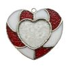 Switchables Glass Cover: Candy Cane Heart