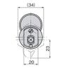 Woodpecker Hildegard Cap with Cylinder Lock C – 104