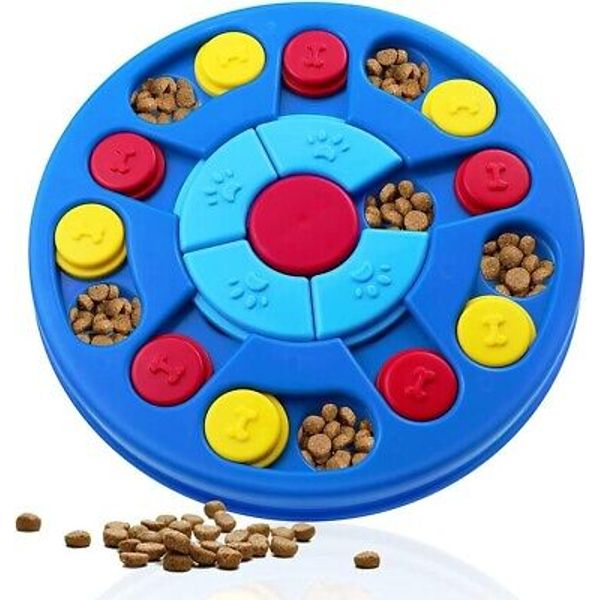 Dogs Puzzle Toy Enrichment Pet Slow Feeder Food Dispenser Treat Training Games