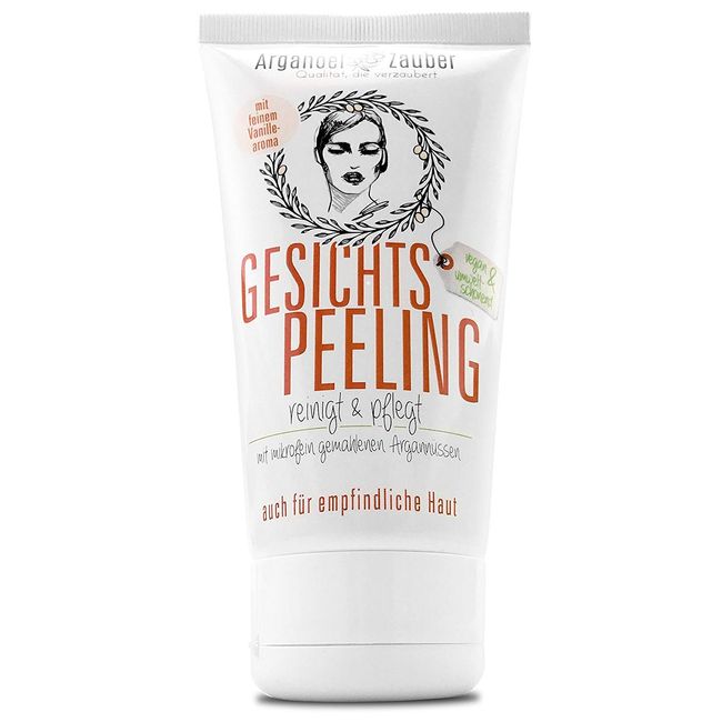 Arganoel peeling yüz & cilt | yüz temizliği ve bakımı, karşı giderildiğini kirlilikler ve kuru cilt için | 150 ml içerik marka Arganoel-sihirlerini | Made in Germany