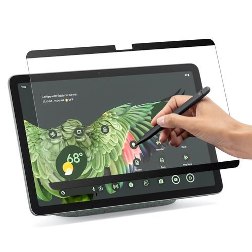 PYS Magnetic Paper-Feel Screen Protector for Google Pixel Tablet 11 Inch (2023), Detachable and Reusable, Draw and Write Like on Paper, Case Friendly, Anti-Glare Matte Finish