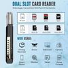 Gizmo Gear USB 3.0 Card Reader,High-speed SD/Micro SD Card Reader Memory Card Adapter-Supports SD/TF/SDHC/SDXC/MMC-Compatible with Windows,OS