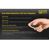 NITECORE TUBE V2.0 55 Lumen USB Rechargeable Keychain Flashlight (Yellow)