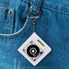 Azeeda 'Vinyl Record Player' Keyring Tape Measure/Spirit Level Tool (KM00035428)