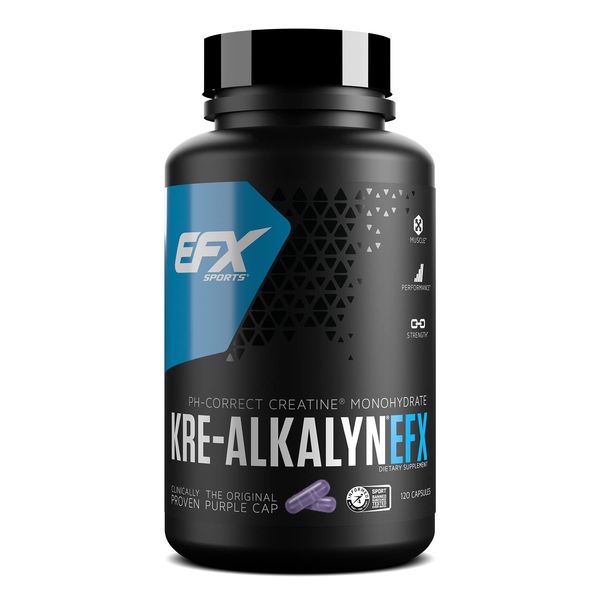 クレアルカリン EFX(高純度クレアチン) 120粒[海外直送品]
