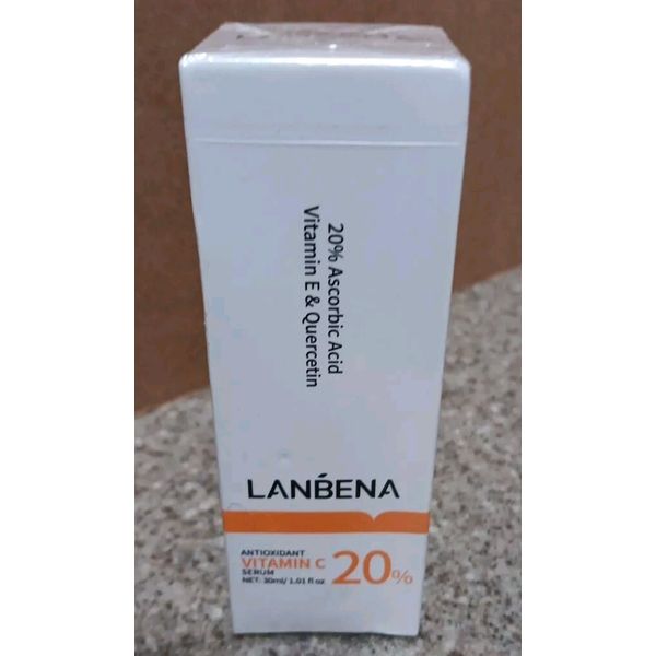 LANBENA Antioxidant Vitamin C Serum - 20% Ascorbic Acid / Vit E & Quercetin 1oz