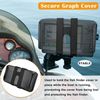Fish Finder Cover Strap Secure Graph Cover For Travel Accessory Easy to install