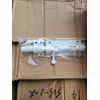 Barrel Bolt Latch 6.3" Heavy Duty  Slide Lock Solid 304 SS  White Free Ship