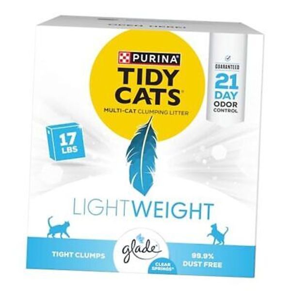 Purina  Low Dust, Multi Cat, Clumping Cat Litter Odor Control Formula,