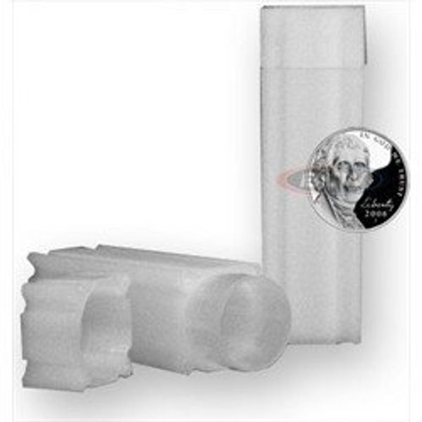 Square Nickel Coin Tube(Qty=50 Tubes)