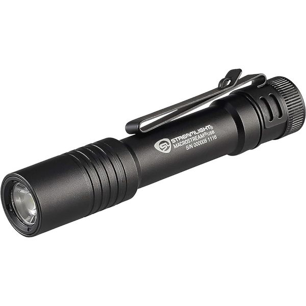 Streamlight MacroStream USB 500-Lumen Rechargeable Compact Flashlight