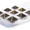 Dakine Pyramid Ohrstecker (Chrom, 6 x .6-inch)
