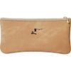 Elcomune PPC-032 Matka Pen Case, One Point Flat Pen Case, Hedgehog, Camel