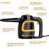 Upholstery Steam Cleaner Machine Vapor Small Carpet Cleaning Engine Microwave