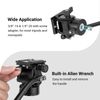 SmallRig CH3 Camera fluid Video Head with Detachable Handle, Max payload 3kg