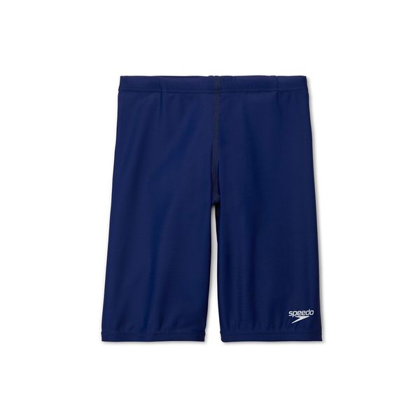 Speedo Boy's Swimsuit Jammer Begin to Swim Solid , Deep Water, 8