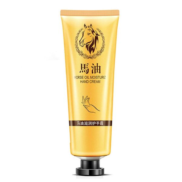 CJMING Horse oil hand cream moisturizes, moisturizes and prevents dryness in autumn and winter, portable and portable anti-cracking and antifreeze hand cream