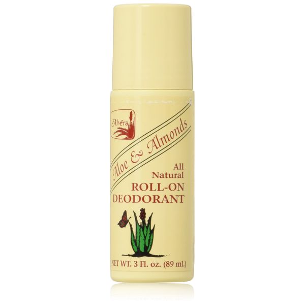 Alvera Roll On Deod Aloe and BlkSd - 2 Pack 3 Ounce