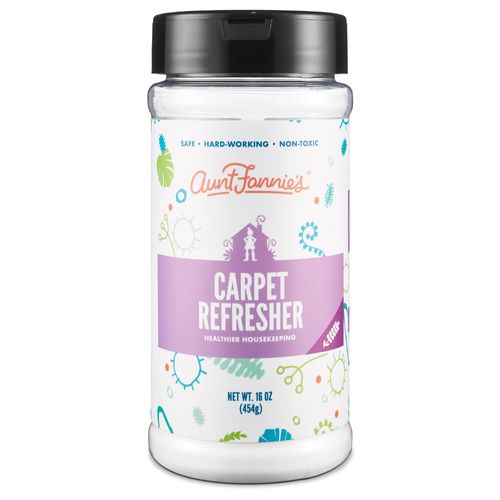 Aunt Fannie's Carpet Refresher, Odor Neutralizer & Deodorizer for Homes with Children, Pets, and other Odor Causes, Lavender Scent, 16 Ounce Powder (Pack of 1)