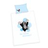 Herding Bedding Set, Cotton, Blue/White, 40 x 60 cm,100 x 135 cm