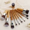 11Pcs Cosmetic Makeup Brushes Set Foundation Powder Eyeshadow Shadow Blush Brush