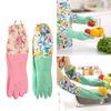 Durable Waterproof Household Glove Dishwashing Cleaning Rubber